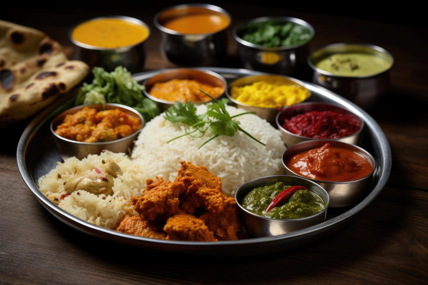 Chicken Thali