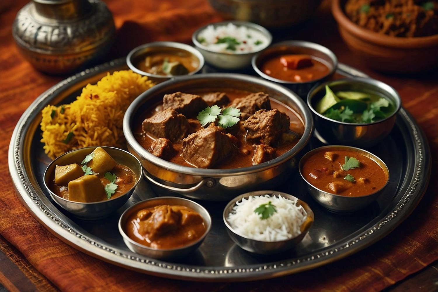 Mutton Thali